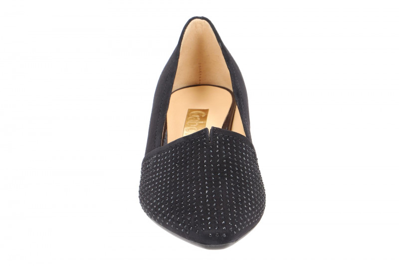 Gabor Pumps blau pazifik Samt 25.134.16