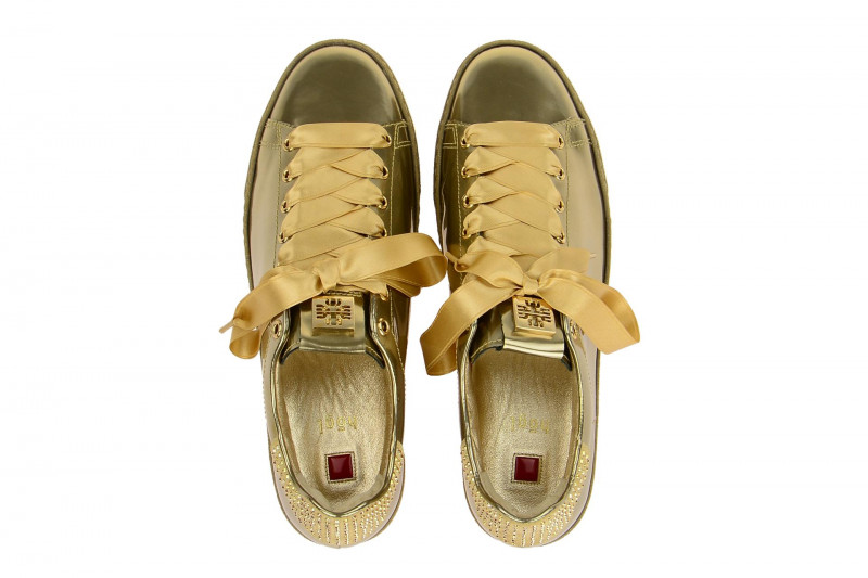 Högl Sneaker Schuhe gold Swarovski