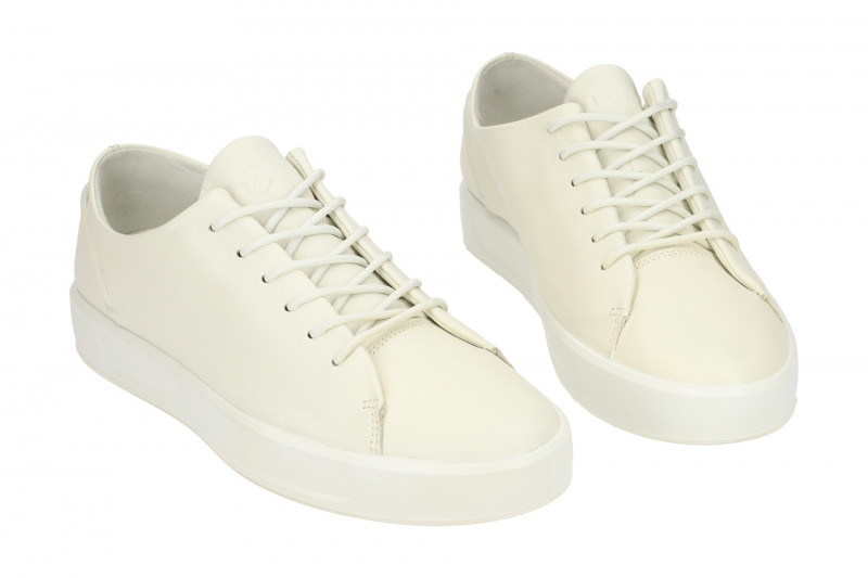 Ecco Soft 8 Schuhe weiß Herren 45084401152