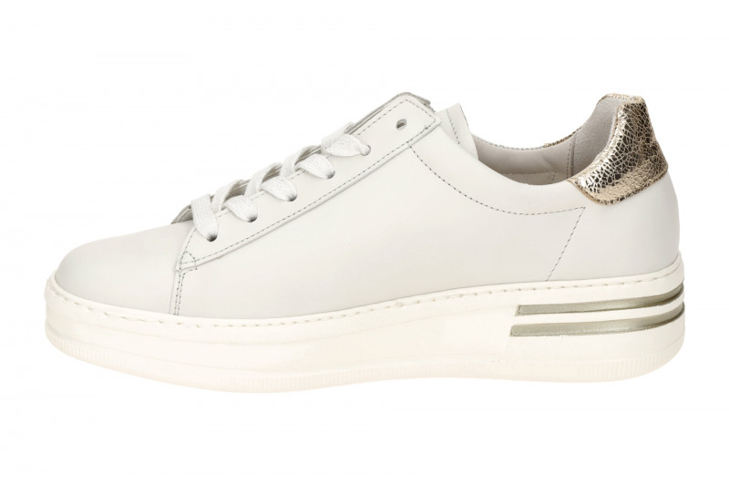 Gabor Comfort Sneaker Schuhe weiß platin 66.395.62