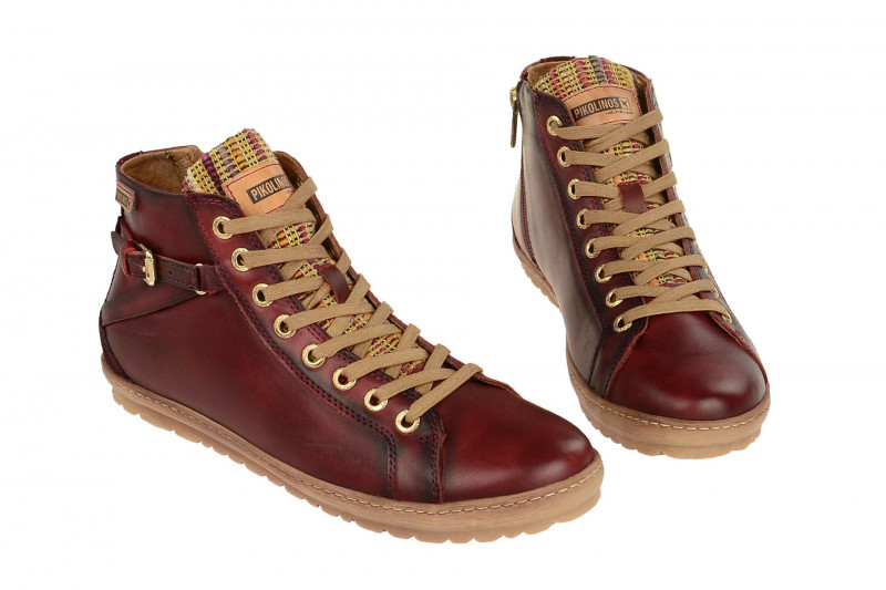 Pikolinos Lagos Schuhe dunkelrot 901-7312