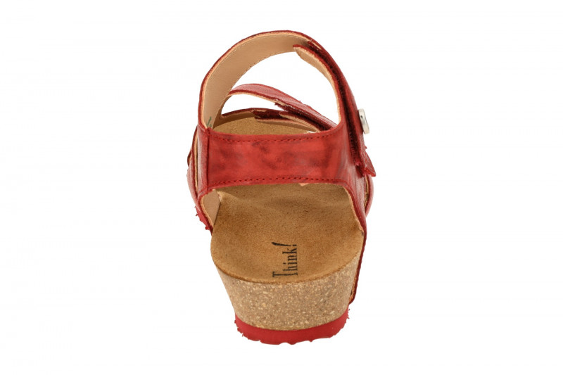 Think Dumia Damen Sandale rot fire 297