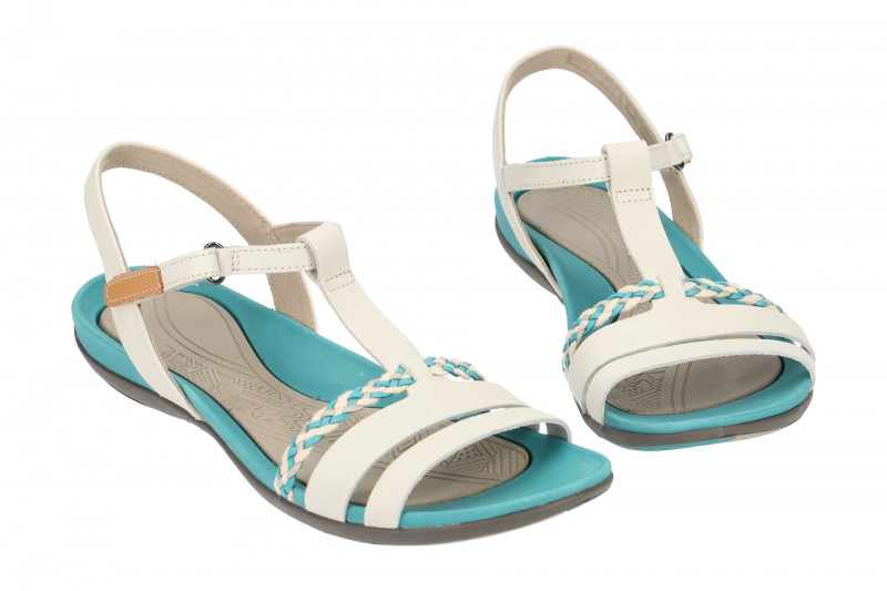 Clarks Damen Sandale Tealite Grace beige