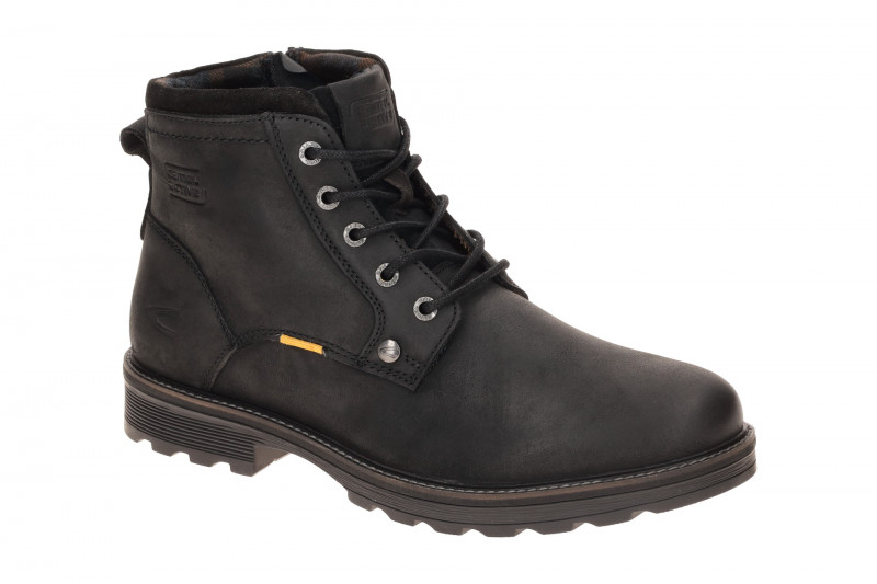 camel active Flow Stiefel Boots schwarz Nubuck