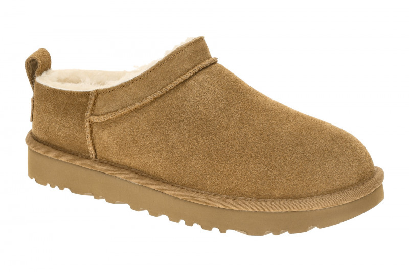 UGG Classic Micro Boots Slipper braun chestnut Warmfutter