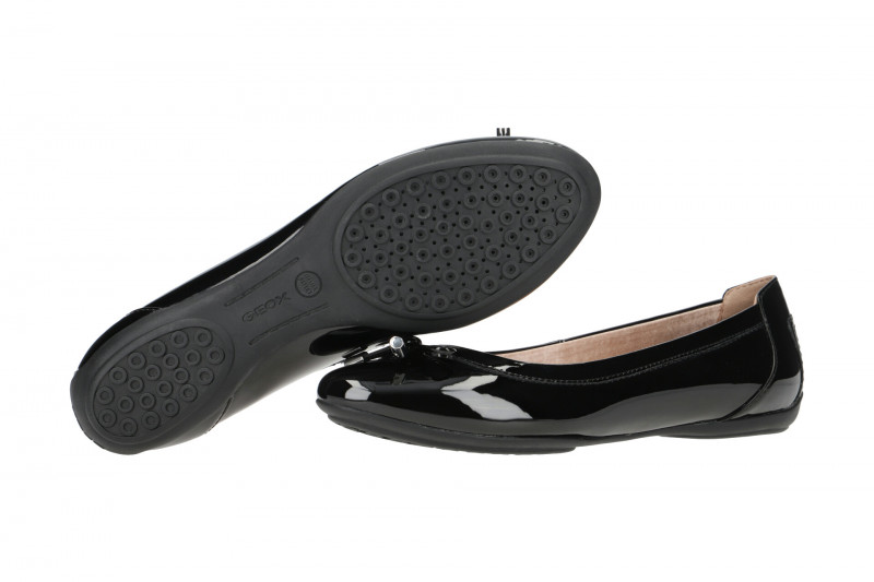 Geox Charlene Ballerinas schwarz Lack D02Y7B