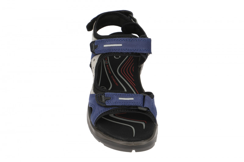 Ecco Offroad Damen Sandale blau grau