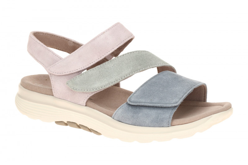 Gabor RollingSoft Sandale blau grün flieder 86.813.49