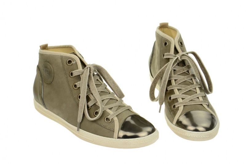 Paul Green Stiefelette titan grau oliv 4191-033
