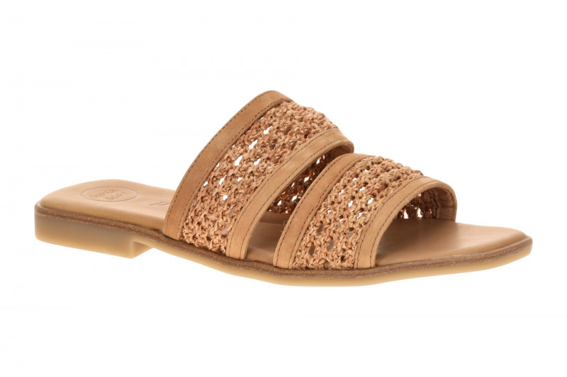 Paul Green Pantolette braun sisal geflochten 6185