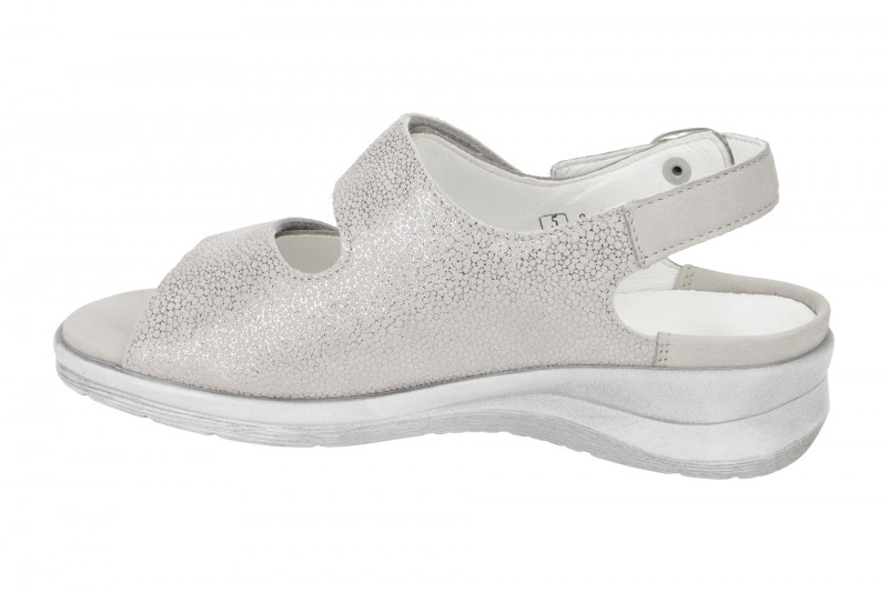 Waldläufer Merle Sandale grau silber M-Weite