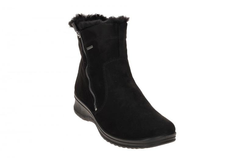 ARA München Winter Stiefelette schwarz H-Weite GORE-TEX 12-48501
