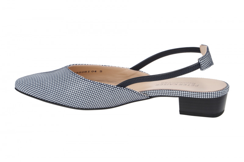 Peter Kaiser Carsta Sling Pumps blau weiß 22577