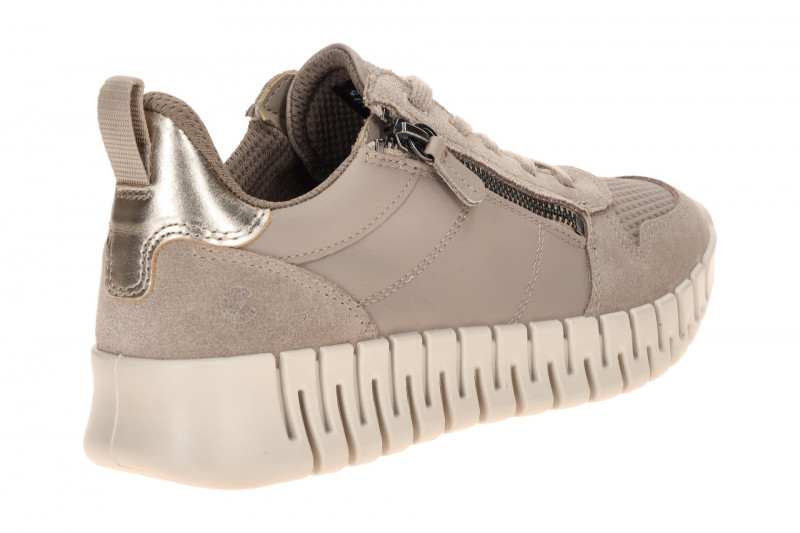 Ecco Gruuv Schuhe grau Damen Zip Sneakers 218353
