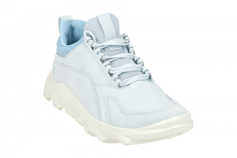 Ecco MX Schuhe Sneakers hellblau Damen Nubuck 820313