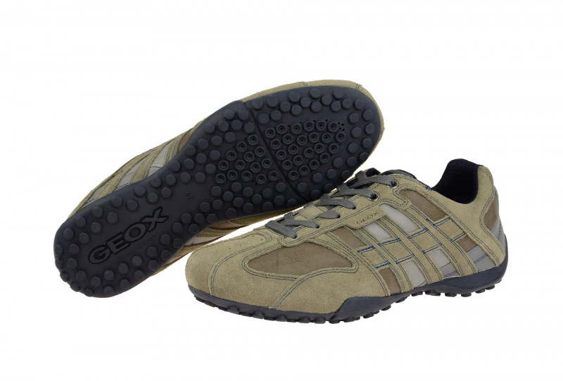 Geox Snake Schuhe grau beige U4207K 022ME C1006