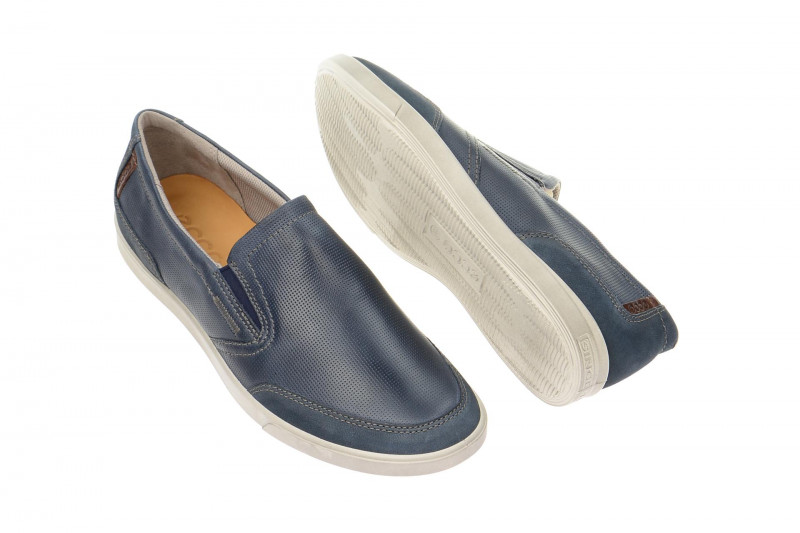 Ecco Collin Slipper blau marine 53558450595