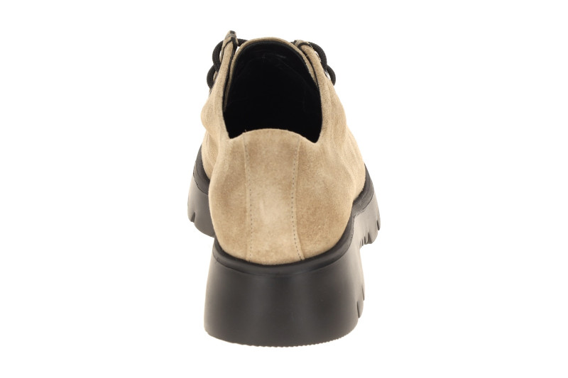 Högl Sally Schuhe Mokassin in taupe braun Velour 2412