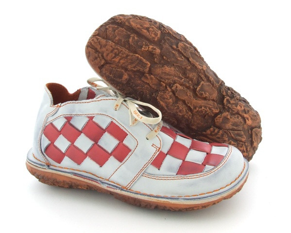 Eject Dunas Schuhe 10036 weiß rot