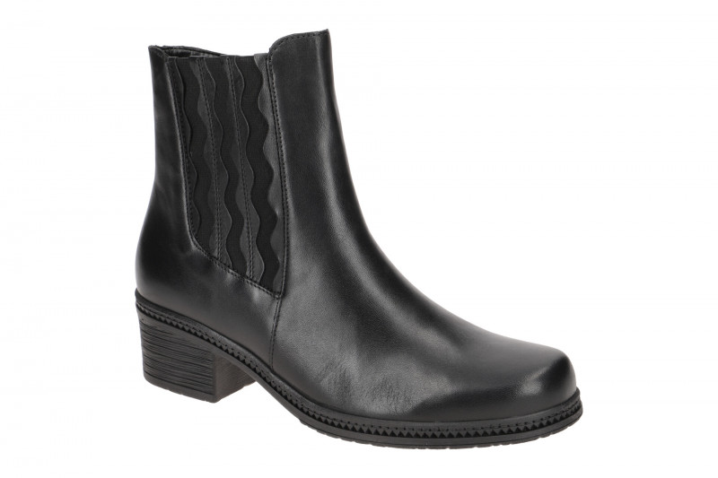 Gabor Fashion Stiefelette schwarz Nappa 94.663.27