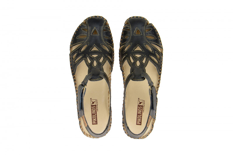 Pikolinos Vallarta T-Steg Sandale blau 655-8312L