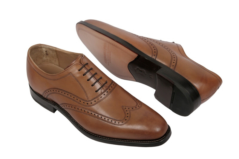 Gordon & Bros. 2321 tan hellbraun rahmengenähte Schuhe