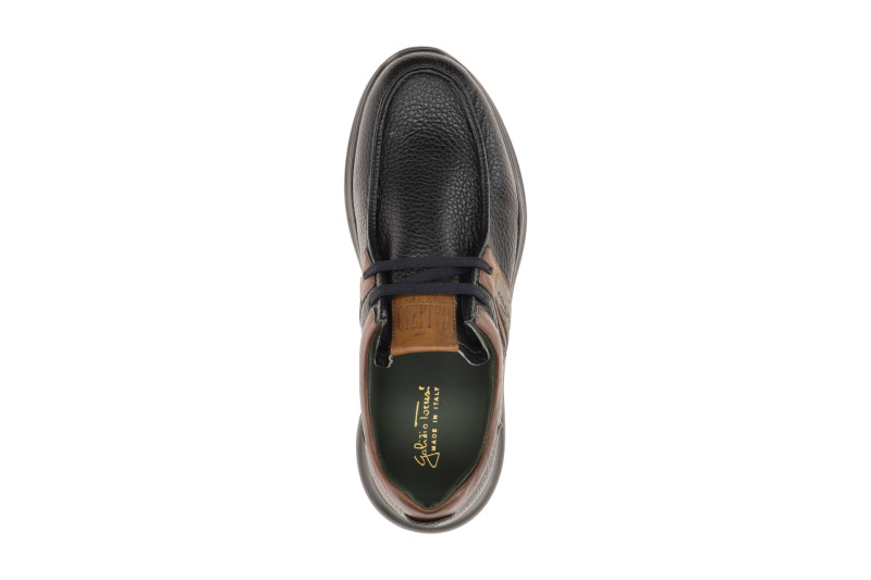 Galizio Torresi Mokassin Schuhe blau braun 310568