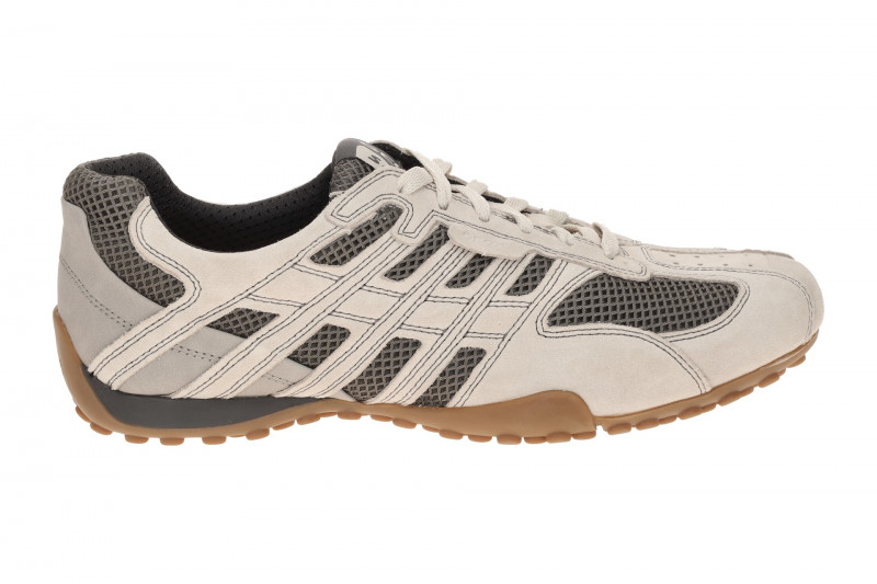 Geox Snake Schuhe hellgrau sand U55MNA