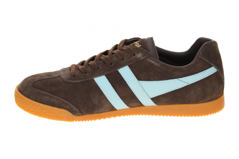Gola Harrier Schuhe Sneakers braun blau Herren CMA192