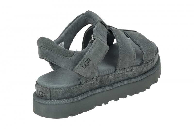 UGG Goldenstar Strap Sandale grau rainstorm 1137890
