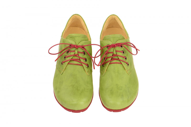 Think Menscha Schuhe grün rot