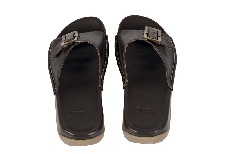 Clarks Pantoletten Prestige Bliss in dunkelbraun 20348812