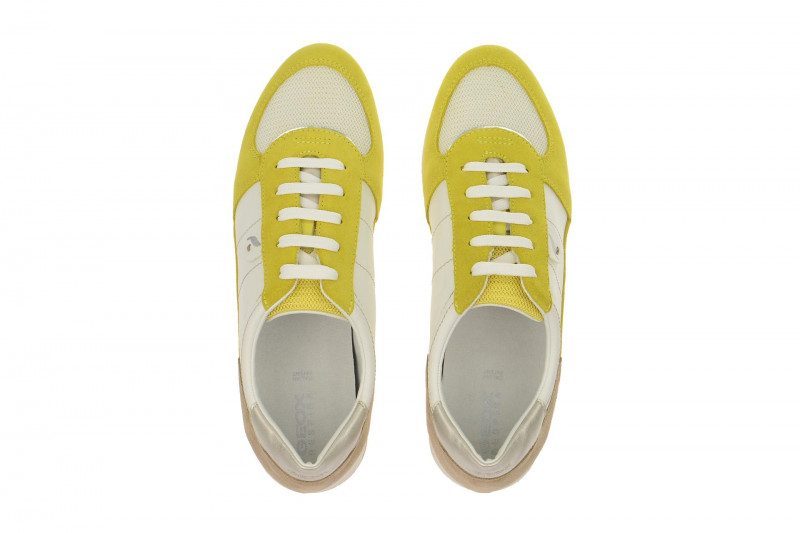 Geox D52H5B 05422 C1372 Avery gelb weiß