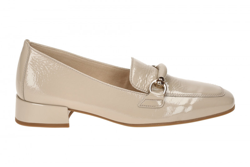 Gabor Schuhe Slipper beige desert Lack 45.260.92