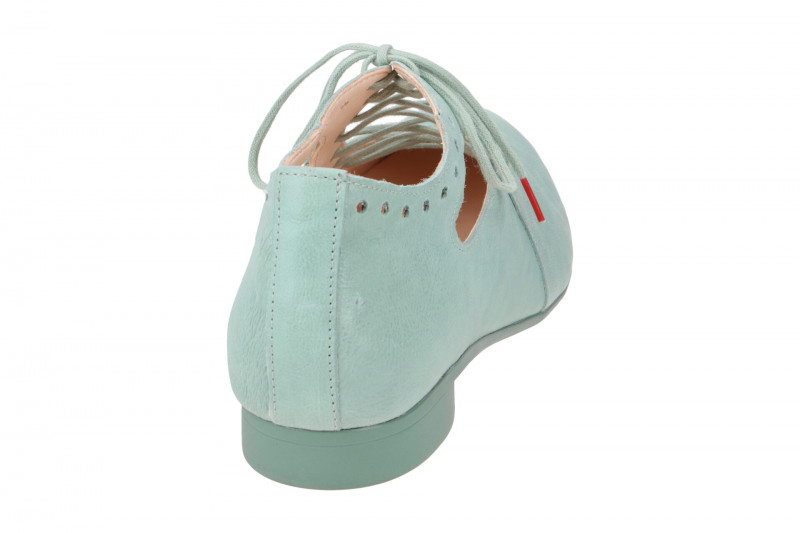 Think Guad Schnür Schuhe grün gelocht 565