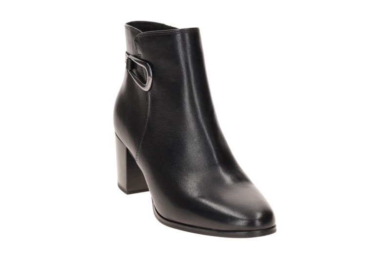 Caprice Stiefelette Ankle Boot schwarz metallic Schmuck 25314