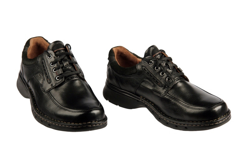 Clarks Un Bend Schuhe schwarz Herren