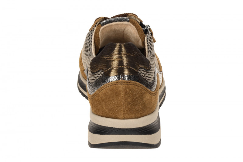 Gabor comfort Sneaker Schuhe braun kupfer metallic 76.318.67