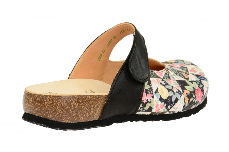 Think Julia Clogs schwarz bunt 0-80345-09