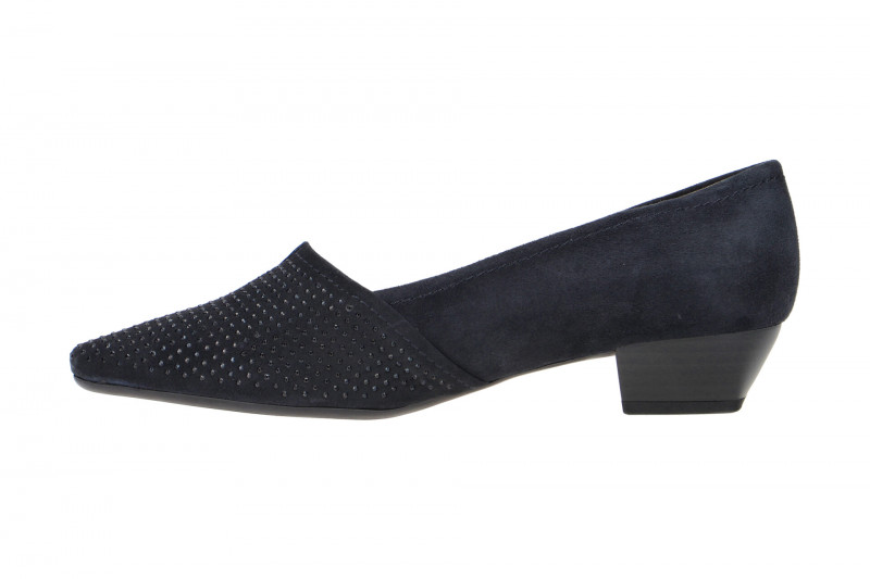 Gabor Pumps blau pazifik Samt 05.134.16