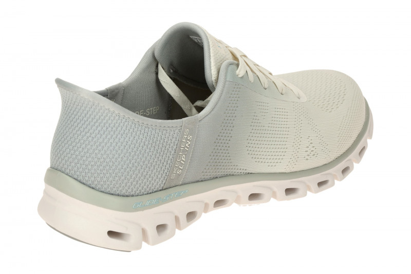 Skechers Glide Step Schuhe beige Slip-Ins 104566