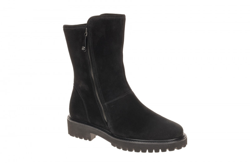 Paul Green Stiefelette schwarz Velour Warmfutter 8282-000