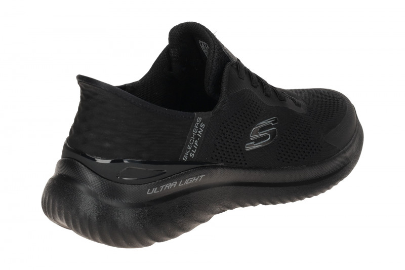 Skechers Bounder Slipper Schuhe schwarz SLIP-IN 232459