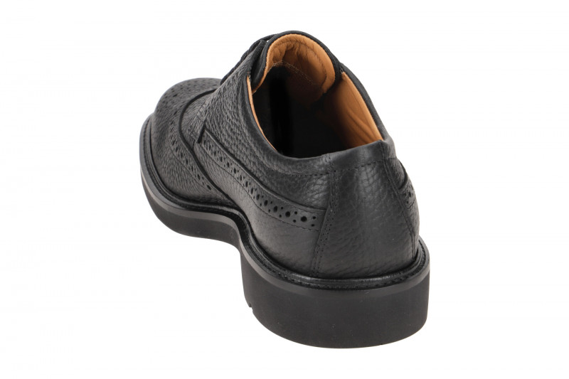 Ecco Metropole London Schuhe schwarz klassik Schnürer 525614