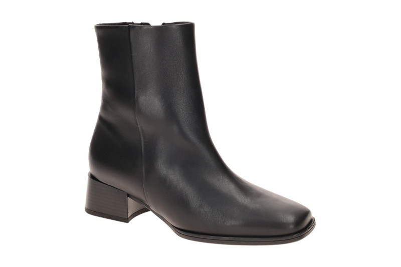 Gabor Stiefelette schwarz matt Karree 8067.01.001