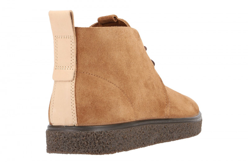 Ecco CrepeTray Herren Stiefelette hell-braun