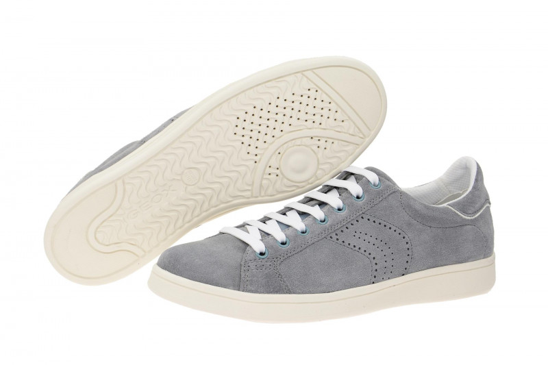Geox Warrens Schuhe grau weiß
