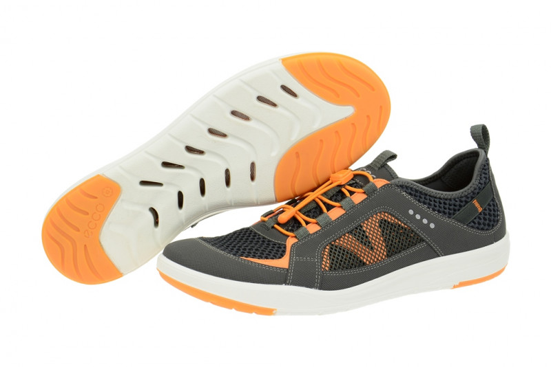 Ecco Lagoon Schuhe grau orange