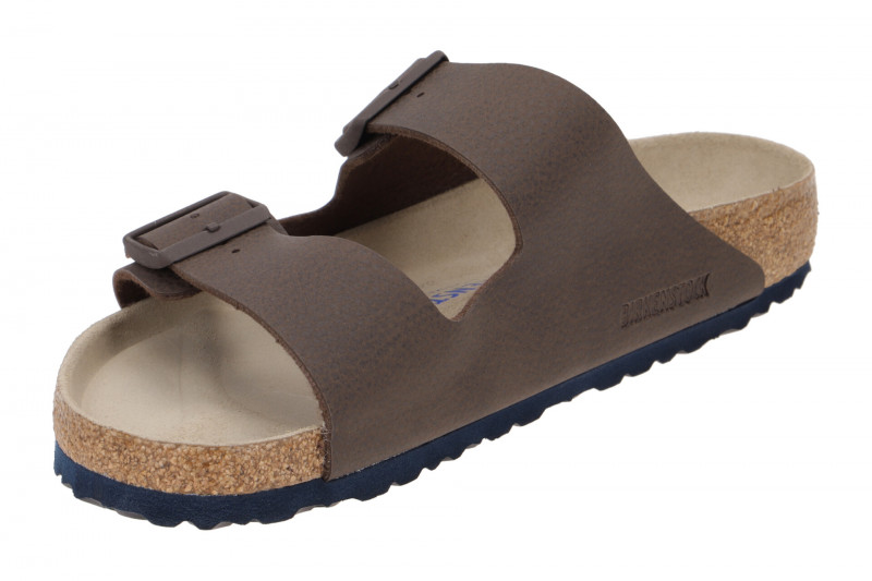 Birkenstock Arizona Pantolette dunkelbraun Normal Weit 1020401