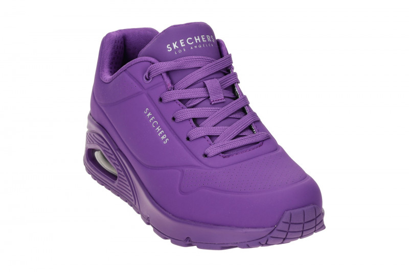 Skechers Uno Schuhe lila Damen Sneakers 73667
